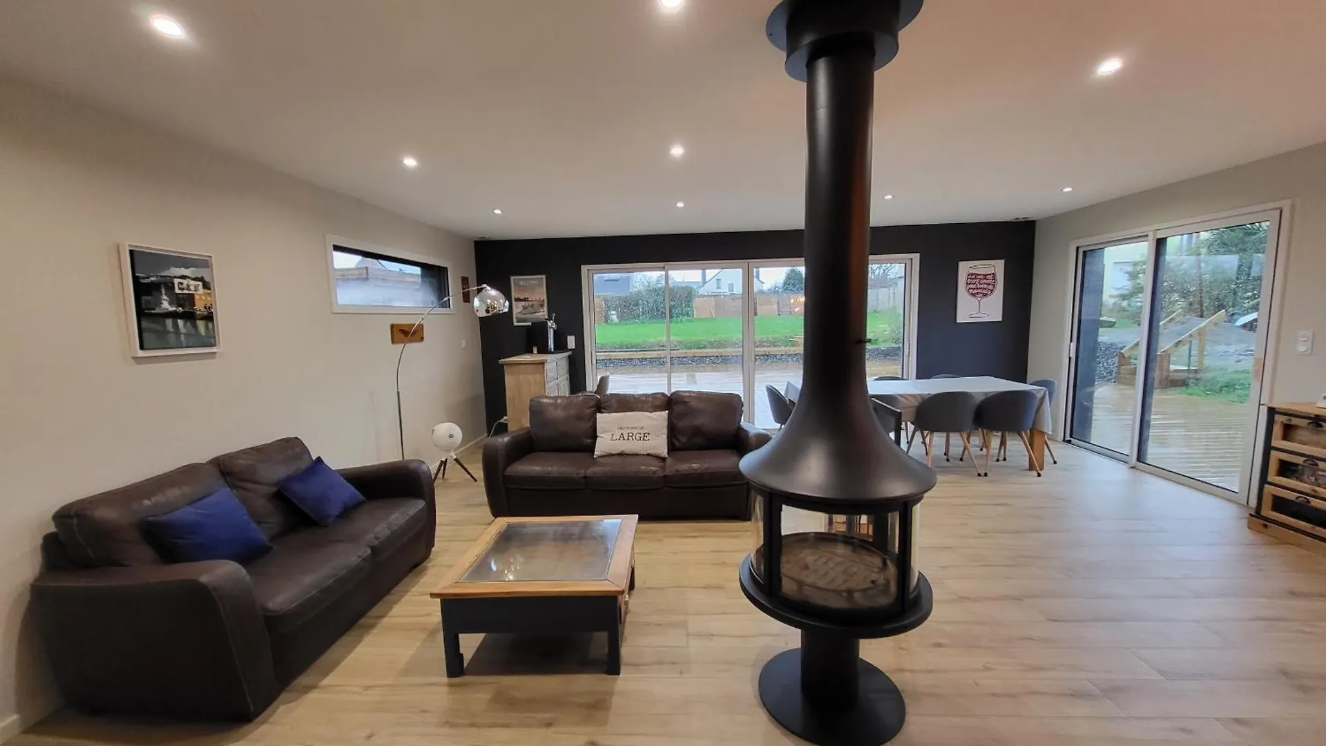 Holiday home Ty Coat - Maison Neuve Avec Vue Mer, Piscine Et Bain Nordique Saint-Pabu